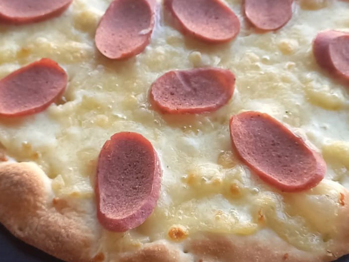 Manousheh Hot Dog with Cheese