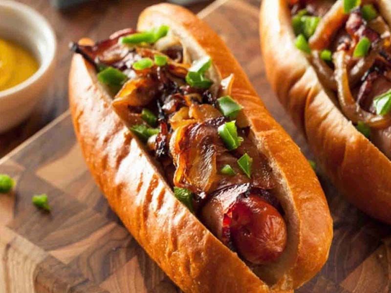 Mega Hot Dog Sandwich