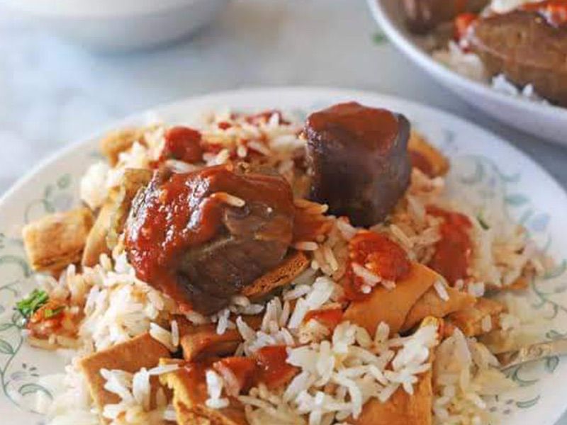 Mutton Fatteh Meal