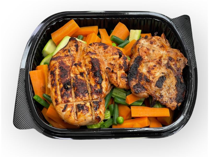 Half Boneless Grilled Chicken Meal