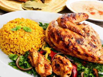 Breasts With Shish Meal