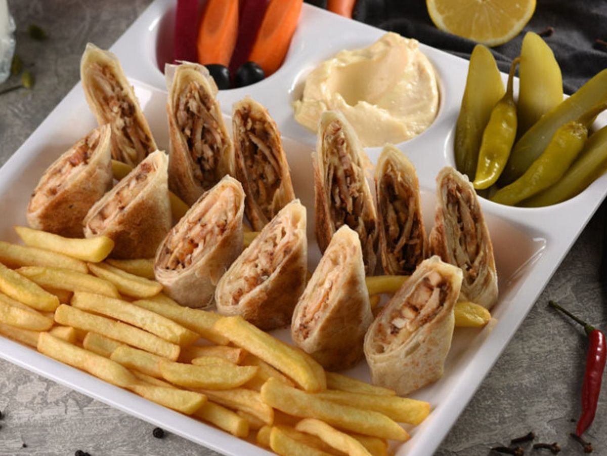 Double Arabic Shawerma Meal
