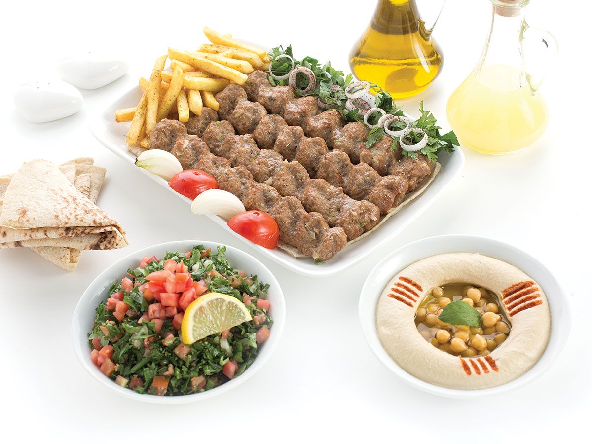 Mix grill meal