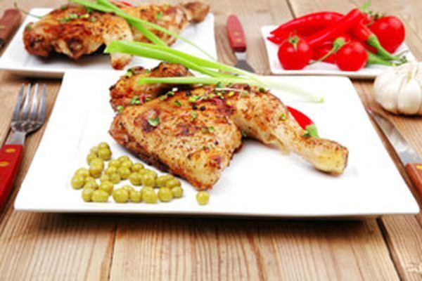 Quarter Chicken Thigh Meal