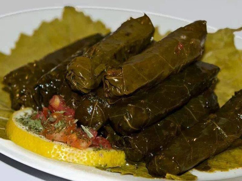 Vine Leaves Platter