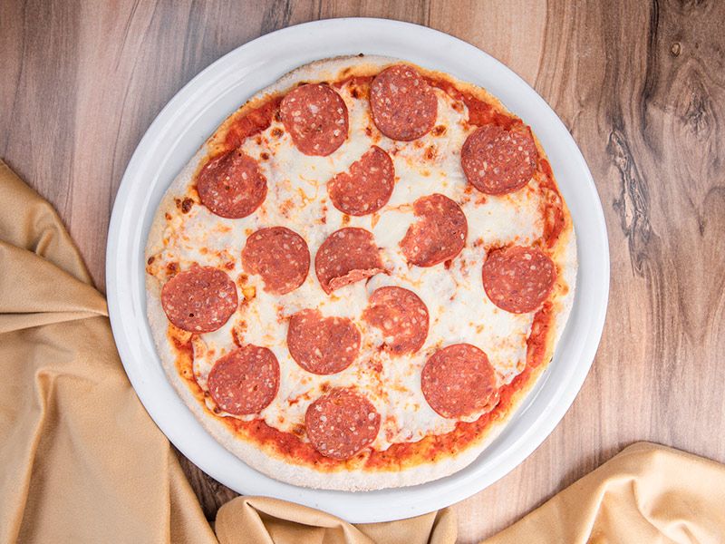 Large Salami Pizza