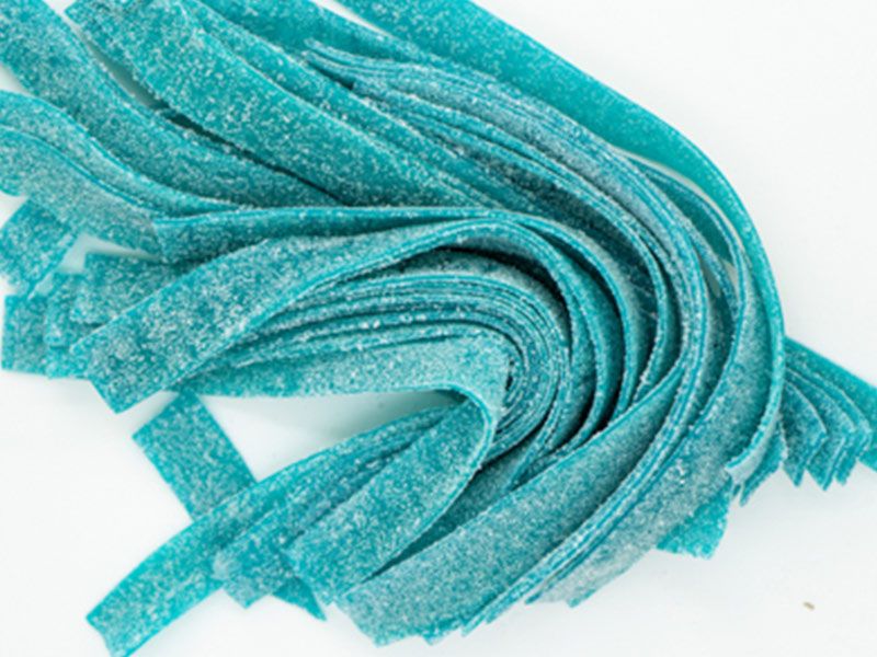 Candy Meter Sour Raspberry Belts