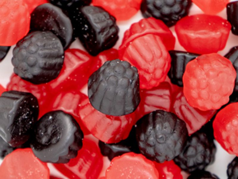 Jelly Red And Blackberry