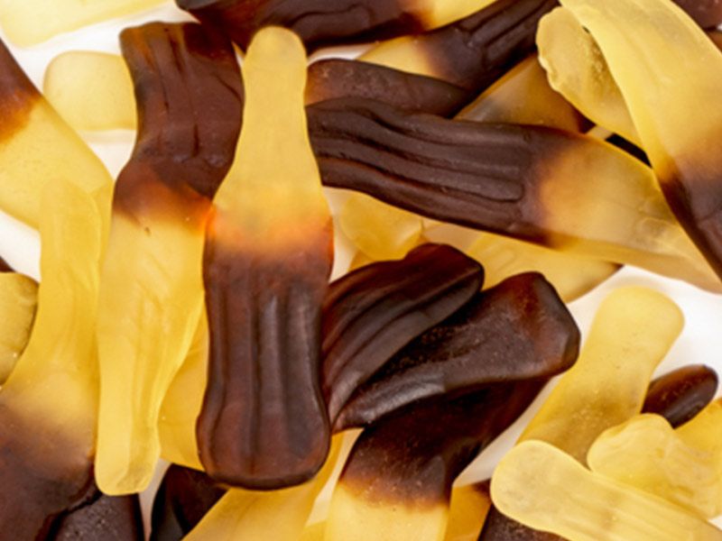 Jelly Cola Bottles Xl