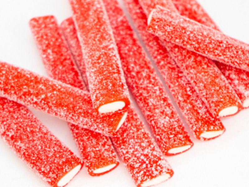 Jumbo Sour Strawberry Filled Pencil