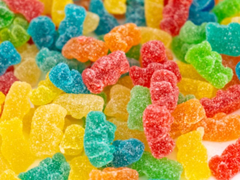 Mini Jelly Sugared Bears