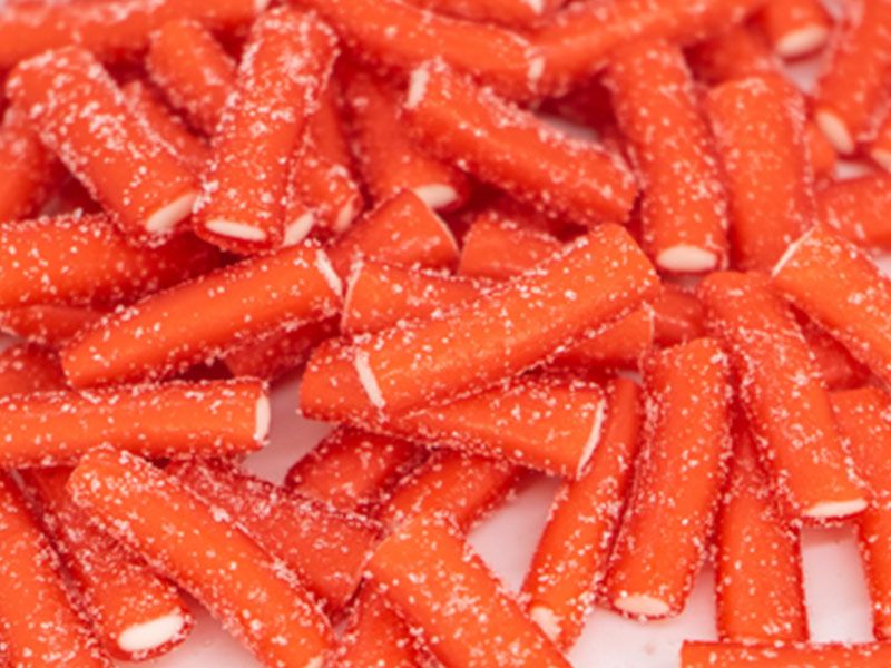 Mini Strawberry Sour Filled Pieces
