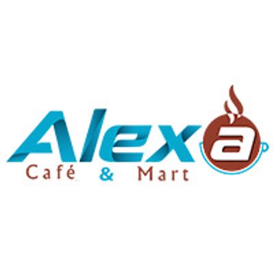 Alexa cafe & Mart logo