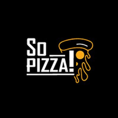 so pizza logo