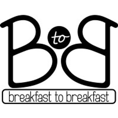 B to B Breakfast to Breakfast logo