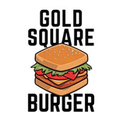 Gold Square Burger logo