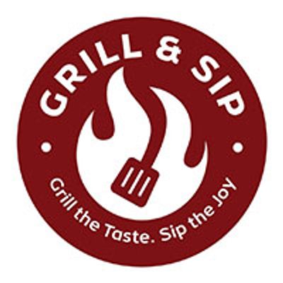 GRILL & SIP logo