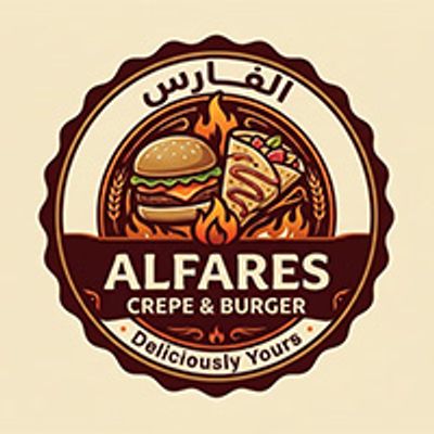 AlFares Crepe and Burger logo