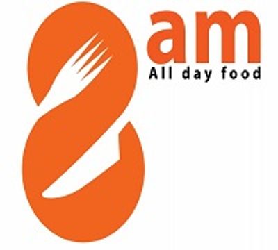 8AM logo