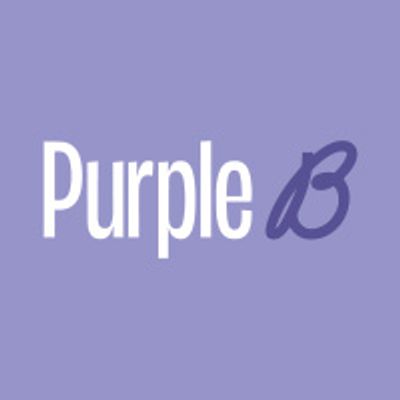 Purple B logo