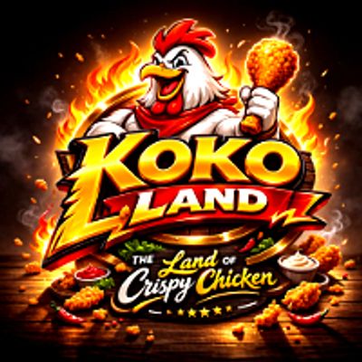 Koko land fried chicken logo