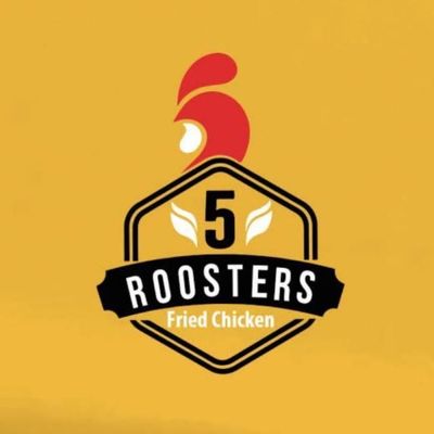 5 Roosters logo