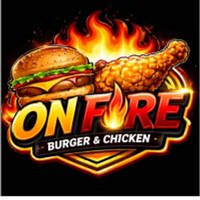 On Fire Burger & Chicken logo