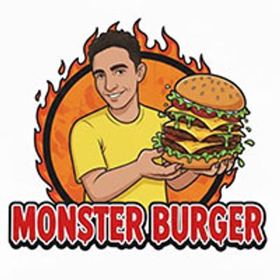 monster burger logo