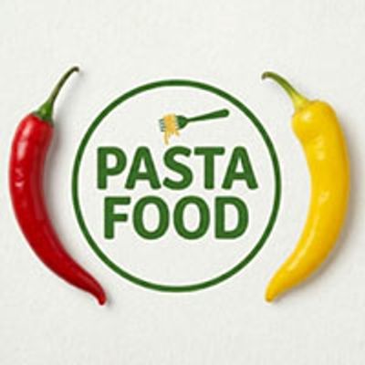 Pasta food logo