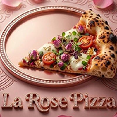 La rose pizza logo