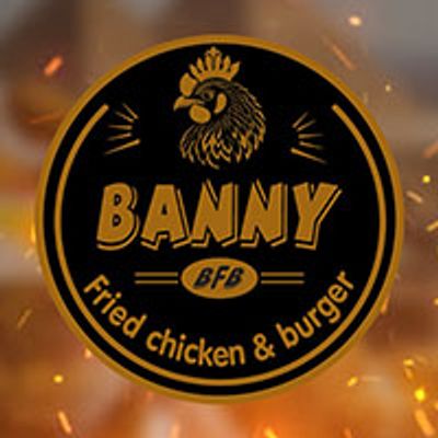 Banny fried chicken & burger logo