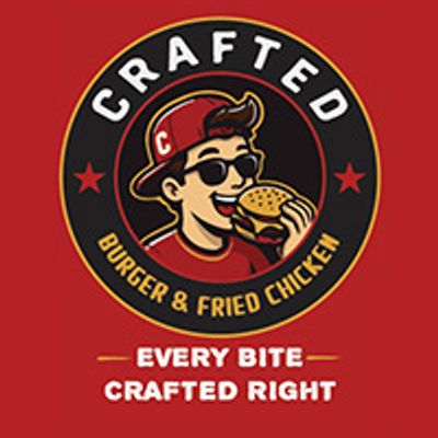 Top Crafted Burger and fried chicken logo