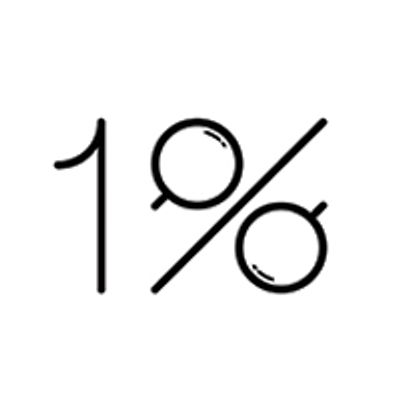ONE PERCENT logo